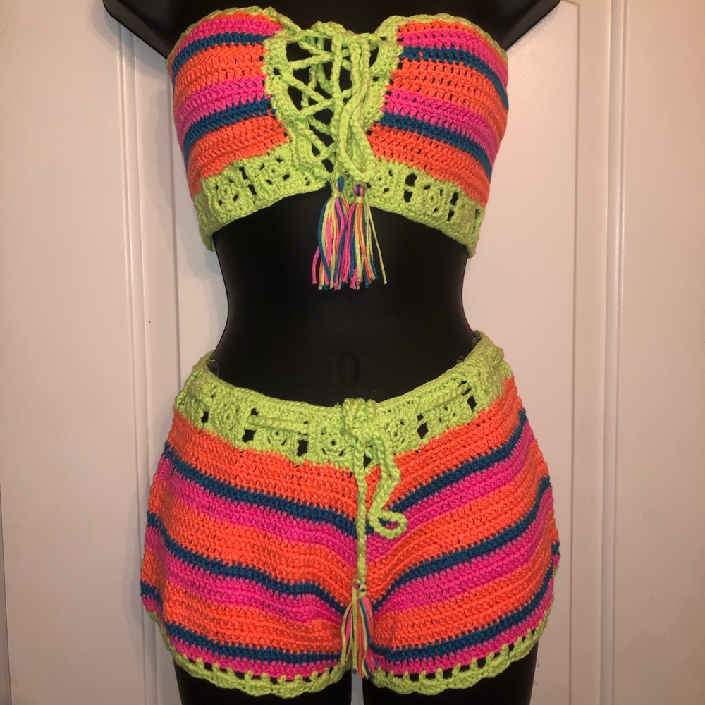 Crotchet two piece set